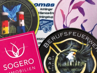 PVC-Patches individuell bedrucken